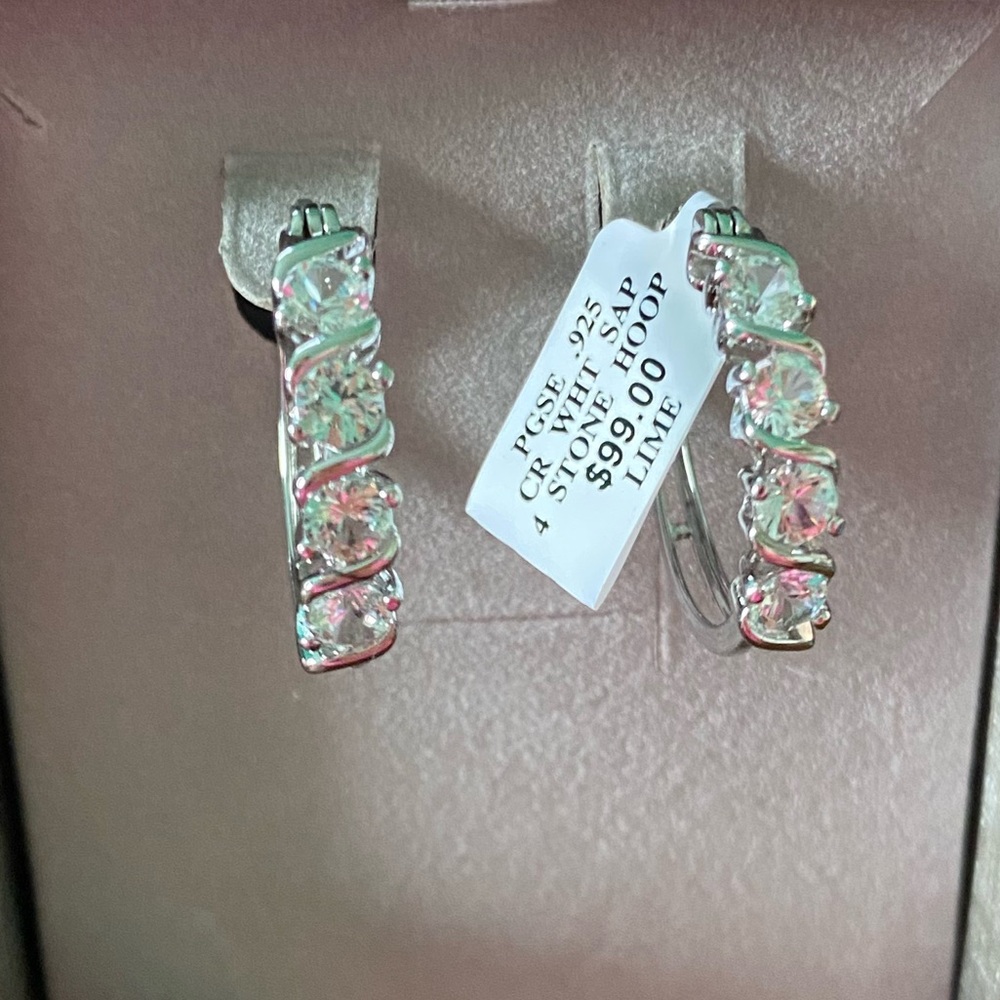 Small hoop earrings